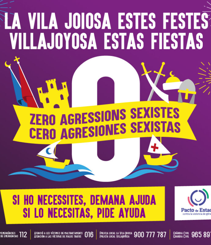 A POR EL CERO EN AGRESIONES SEXISTAS